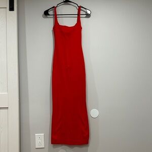 Bershka Red Dress